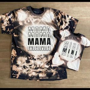 Bleached Mommy & Me Set